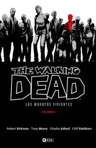 Portada del primer volumen de la colección The Walking Dead.